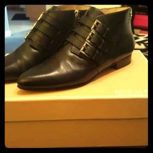Michael Kors Leather Booties